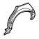BMW 3 Series 1987-1991 Rear Wheel Arch L/H