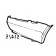 BMW 3 Series 1983-1991 (E30) Lower Rear Corner O/S