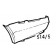 BMW 3 Series 1983-1991 (E30) Lower Rear Corner N/S
