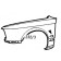 BMW 5 Series 1981-1988 (E28) Front Wing (With Repeater Hole) L/H