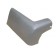 Ford Transit Mk6 2000-2006 Rear Bumper Corner - Not Long Wheel Base Models - Textured L/H