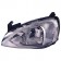 Vauxhall Corsa/Combo 2001-2011 Headlamp Chrome Type With Pattern Lens Over Indicator