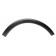 Vauxhall Corsa 2001-2006 Front Wing Wheel Plastic Arch Trim (Models With Door Bottom Mouldings)