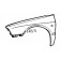 Citroen AX 1991-1996 Front Wing L/H