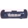 Nissan Micra 2003-2006 (K12) Front Bumper No Lamp Holes or Wash Jet Holes - Primed (Standard Models)