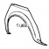 Nissan Cherry/Sunny 1982-1986 (N12/B11) Rear Wheel Arch R/H