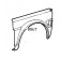 Nissan Micra 1983-1992 (K10) Rear Wheel Arch - 3 Door R/H