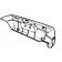 Fiat Cinquecento 1993-1998 Rear Bumper Textured