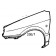 Fiat Cinquecento 1993-1998 Front Wing L/H