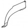 Fiat Punto 1994-1999 Rear Wheel Arch L/H