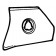 Ford Fiesta Mk3 1989-1995 Fuel Filler Repair Piece Small Hole (1989-1993)