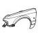 Ford Escort Mk4 1986-1990 Front Wing With Hole For Indicator L/H