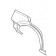 Ford Mondeo Estate 2001-2007 Rear Wheel Arch R/H