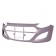Hyundai I30 2012-2017 Front Bumper No Sensor Holes - Primed