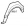 Honda Civic 1988-1991 3 Door Rear Wheel Arch L/H