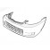 Honda Civic 1999-2001 Front Bumper Primed