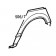 Honda Accord Hatchback 1985-1989 Rear Wheel Arch