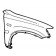 Honda CR-V 1997-2002 Front Wing