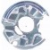 Mercedes 190 W124 1983-1993 (W201) Brake Disc Splash Panel R/H