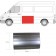 Mercedes Sprinter/VW LT 1995-2006 side panel