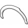Jaguar XJ40 1986-1994 Rear Wheel Arch R/H