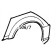 Mazda 323 1985-1987 Rear Wheel Arch L/H