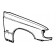 Mercedes 190 1983-1993 (W201) Front Wing (With Repeater Hole) R/H