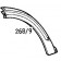 Mercedes 207/307/308 Van 1977-1995 Front Wheel Arch - Rear Section L/H
