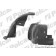 Front Wing Splashguard (Front Section). Fits Vauxhall Vivaro / Nissan Primastar / Renault Trafic 2000-2014