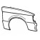 Vauxhall Astra Mk1 1979-1984 Front Wing R/H