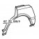 Vauxhall Nova Mk1/Mk2 1983-1993 Rear Wheel Arch Hatchback - 4/5 Door Models L/H