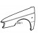 Peugeot 405 1988-1996 Front Wing - Not 16v