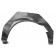 Ford Fiesta Mk3/Mk4 1989-1999 Rear Wheel Arch L/H