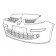 Renault Modus 2004-2007 Front Bumper - Primed