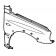Suzuki Vitara 1997-1999 Front Wing Not 1.6 2/3DR Estate R/H