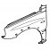 Suzuki Vitara 1997-1999 Front Wing Not 1.6 2/3DR Estate L/H