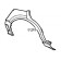 Toyota Corolla 1988-1992 Rear Wheel Arch R/H
