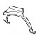 Toyota Carina T150 1984-1988 Rear Wheel Arch R/H
