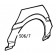 Toyota Hi-Ace 1989-1996 Rear Wheel Arch L/H