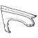 Toyota Hilux 1998-2002 Front Wing (With Moulding Holes/Four Wheel Drive) R/H