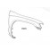 Toyota Hilux 1998-2002 4WD Front Wing (No Moulding Holes/Four Wheel Drive) R/H