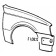 Vauxhall Cavalier Mk2 1982-1988 Front Wing R/H