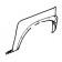 Vauxhall Corsa 1993-2000 Rear Wheel Arch L/H