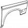 Volkswagen Transporter 1991-2004 Rear Quarter Panel Lower Section (Short Wheel Base Models)