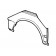 Volkswagen Transporter/Caravelle 1991-2004 Rear Wheel Arch (Short Wheel Base Models)