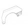 Volkswagen Caddy 1996-2004 Rear Wheel Arch L/H