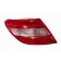 Mercedes C-Class 2007-2011 Saloon Rear Lamp (Red/Clear) L/H