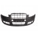 Audi A6 2005-2009 Front Bumper No Wash Jet or Sensor Holes - Primed (Not S Line Models)