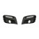 Citroen Belingo Multispace Front Bumper Grille Outer Section Set - With Lamp Holes - No Sensor Holes - Black 