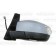 Door Mirror Electric Heated Power Fold Type With Primed Cover (With Lane Assist)